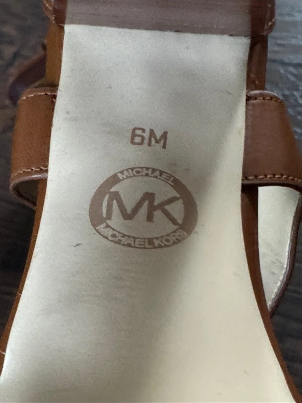 Michael Kors stylish cognac